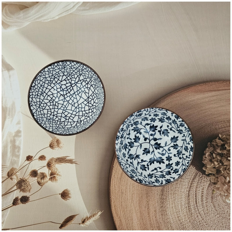 Ceramic - 2 Bowls - Gift Set - Ele