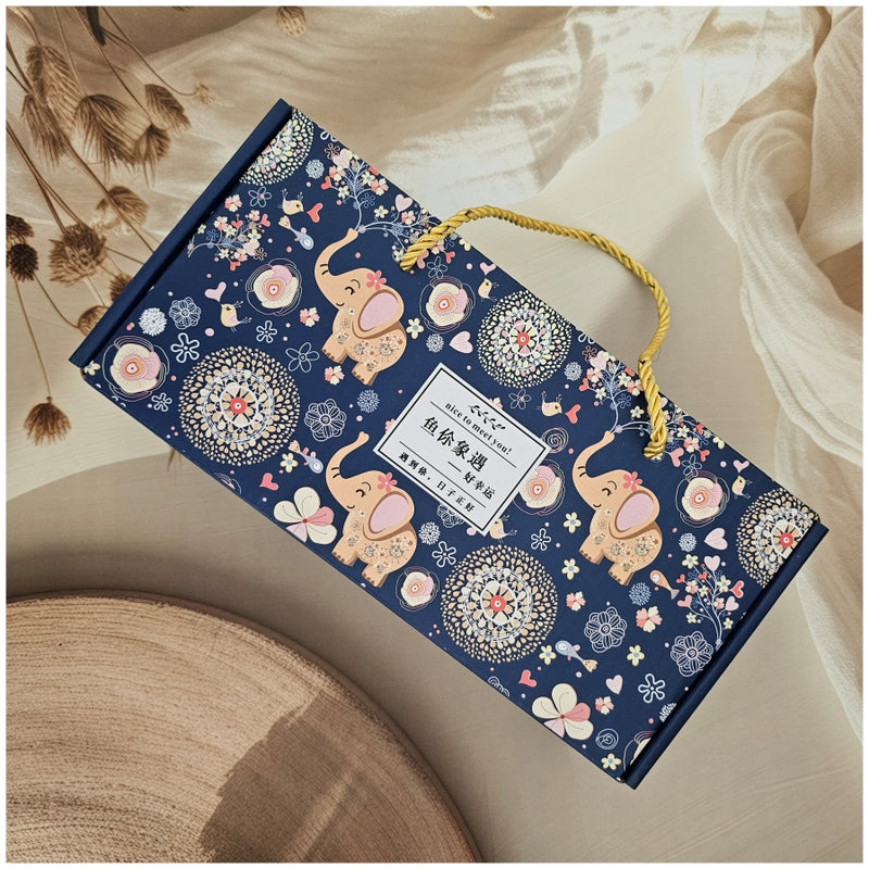 Ceramic - 2 Bowls - Gift Set - Ele