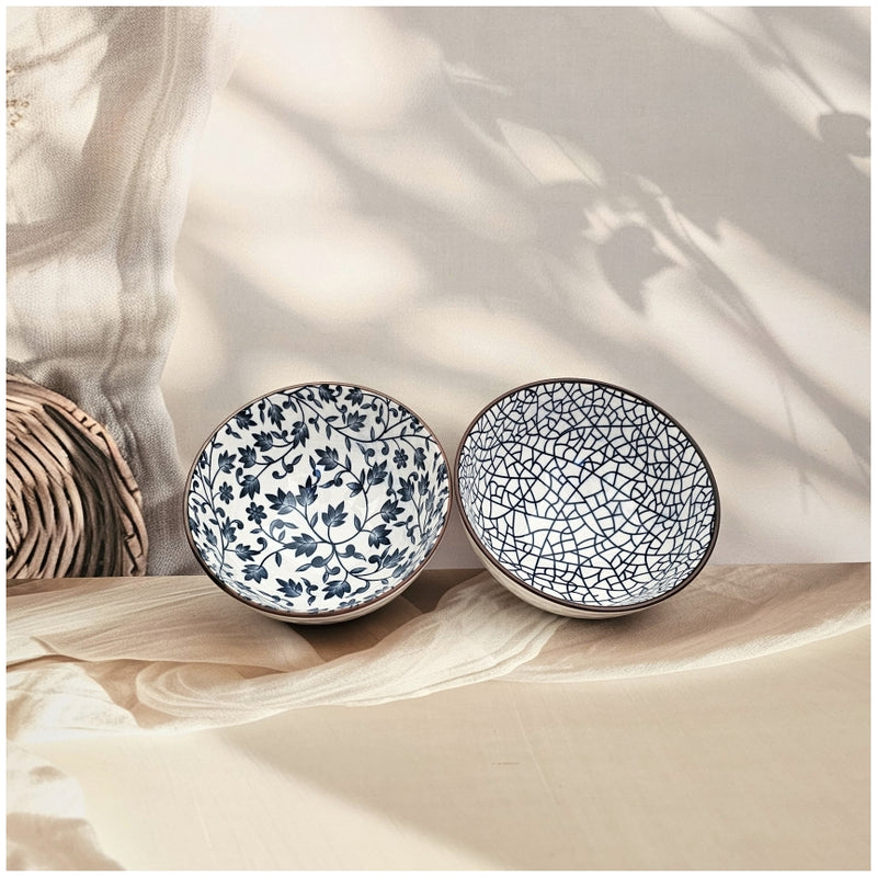Ceramic - 2 Bowls - Gift Set - Ele