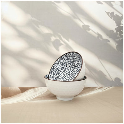Ceramic - 2 Bowls - Gift Set - Ele