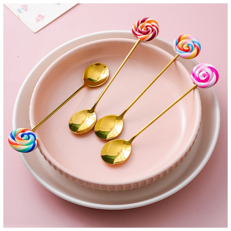 Dessert Spoons - Set of 4 - Candy