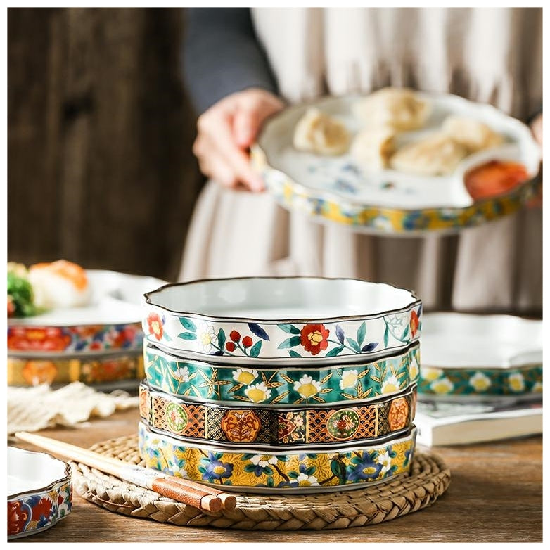 Ceramic - Dip Dish Starter/Serving Plate - Round - Jade Emperor