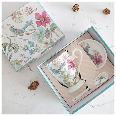 Ceramic - Tea Cup Set - English Garden