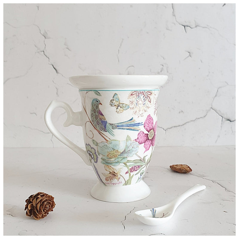 Ceramic - Tea Cup Set - English Garden