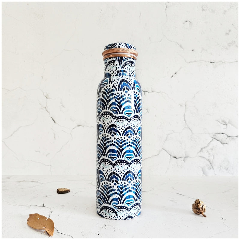 Copper Bottle 950 ml - Ikat African