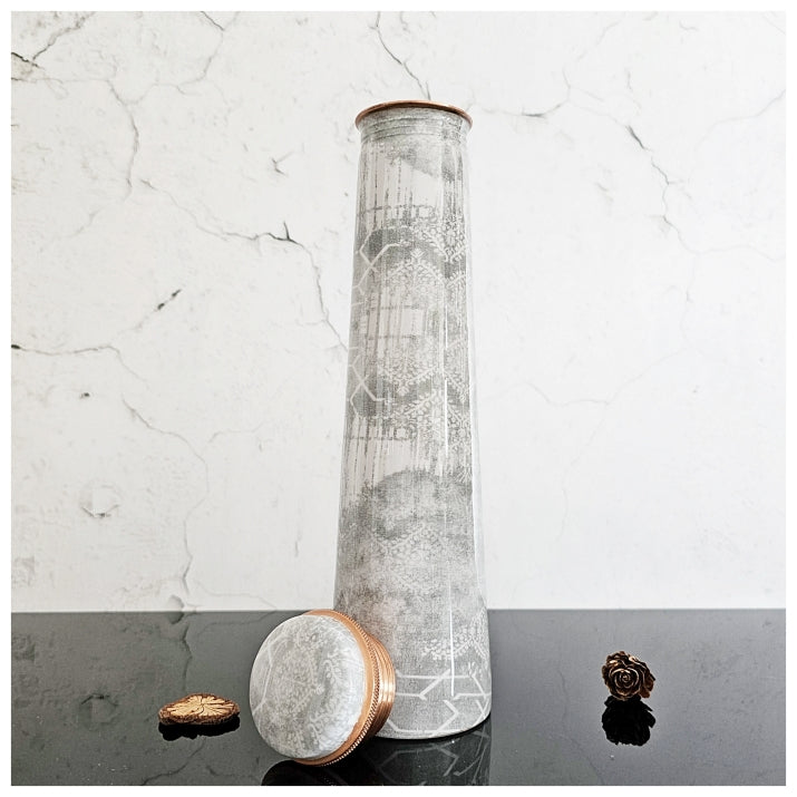 Slim Copper Bottle, 750 ML, Cloud Dancer