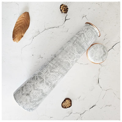 Slim Copper Bottle, 750 ML, Cloud Dancer