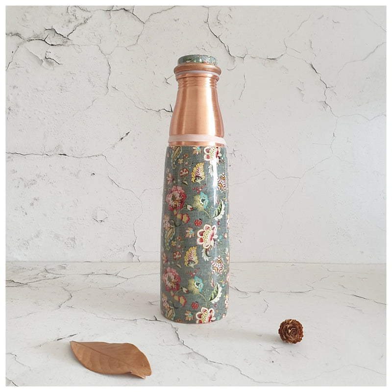Copper Bottle 900 ml - Earthy Meadow