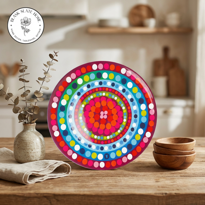 French Bull 15" Round Platter - Bindi