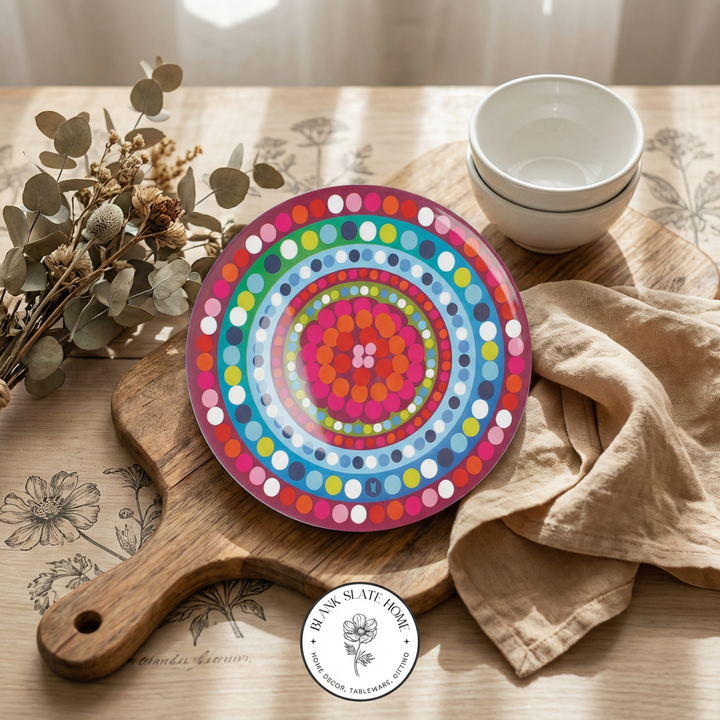 French Bull 15" Round Platter - Bindi