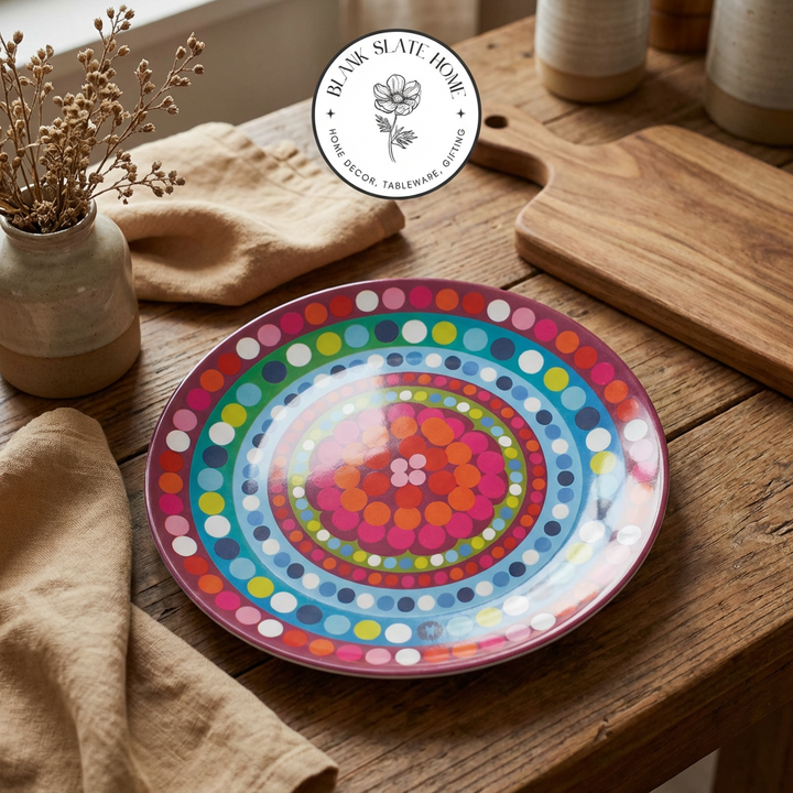 French Bull 15" Round Platter - Bindi
