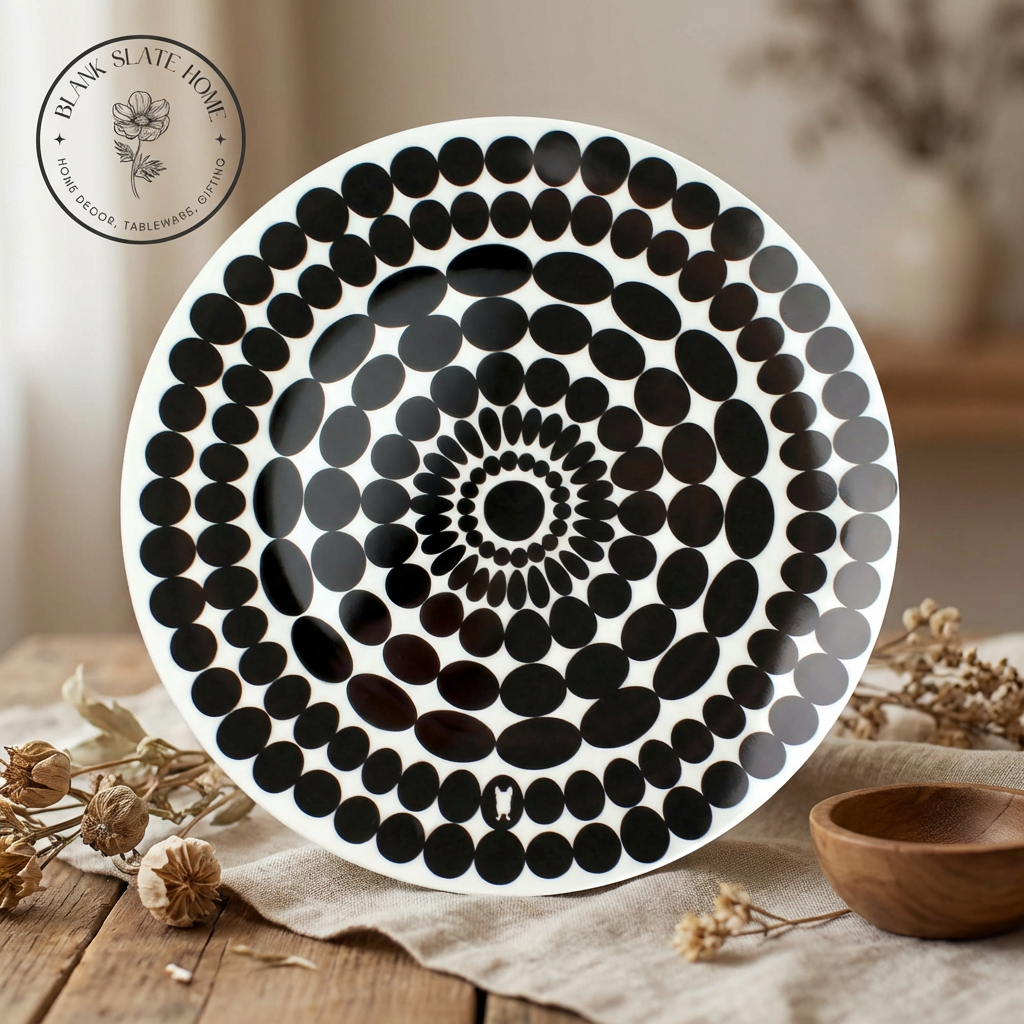 French Bull 15" Round Platter - Foli