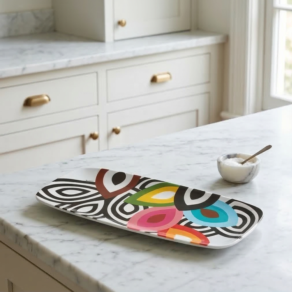 French Bull Platter - Rectangular - 19" - Foli
