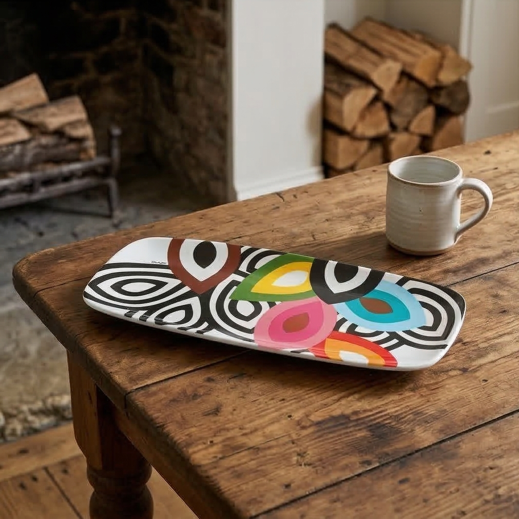French Bull Platter - Rectangular - 19" - Foli