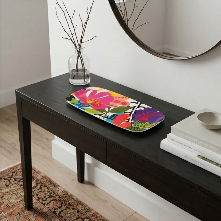 French Bull Platter - Rectangular - 19" - Oasis