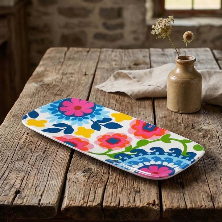 French Bull Platter - Rectangular - 19" - Sus