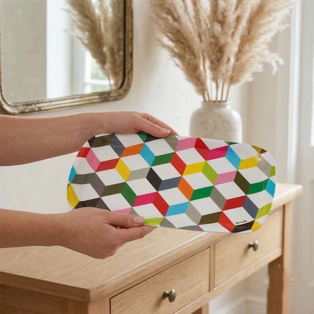 French Bull Platter - Rectangular - 19" - Ziggy