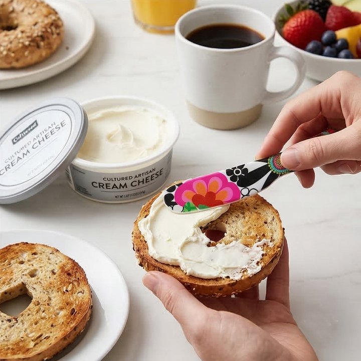 French Bull Butter Knife Set - Floral