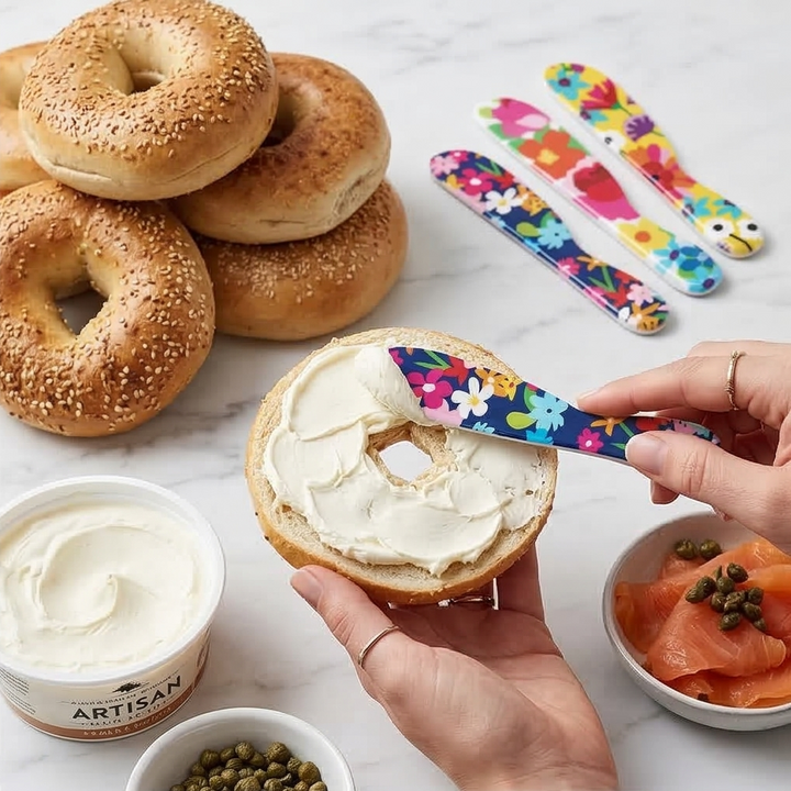French Bull Butter Knife Set - Garden Florals