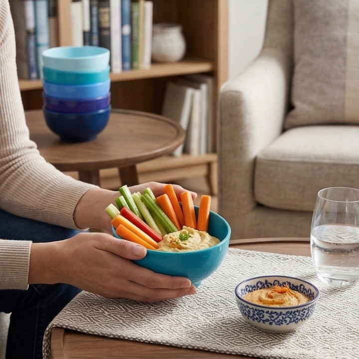 French Bull Mini Bowl Set - Shades of Blue