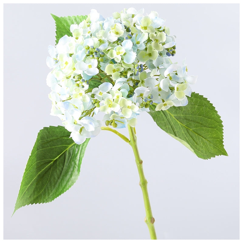 Flowers (Artificial) - Hydrangea Sky Blue 49