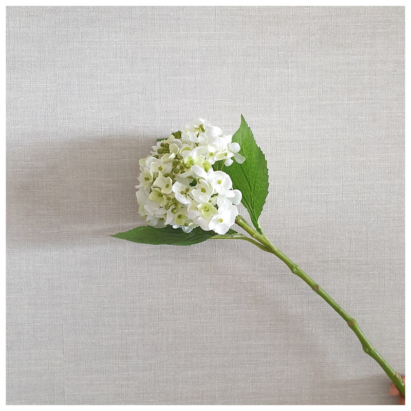 Flowers (Artificial) - Hydrangea White 49