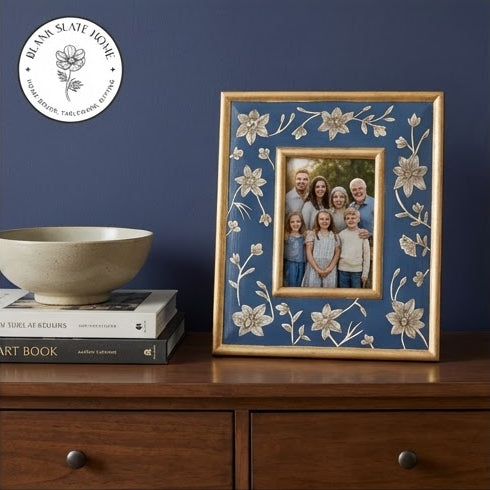 Photo Frame - Hand Painted - Blooming Hibiscus (4"x6")