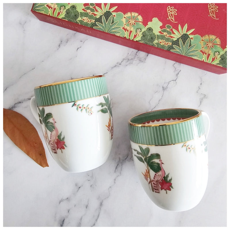 Ceramic - Coupe Coffee/Tea Mug Set of 2 Pieces - Vrindavan