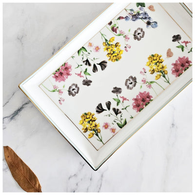 Porcelain - Platter/Tray - Rectangle - Nabi