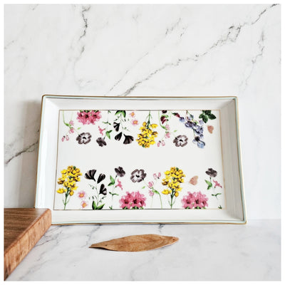 Porcelain - Platter/Tray - Rectangle - Nabi