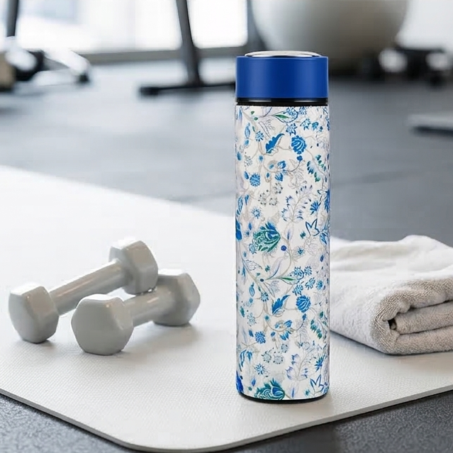 INSULATED SWEAT BOTTLE - 500 ML - CARIBBEAN FLORAL