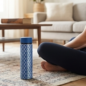 INSULATED SWEAT BOTTLE - 500 ML - IKAT STRIPES