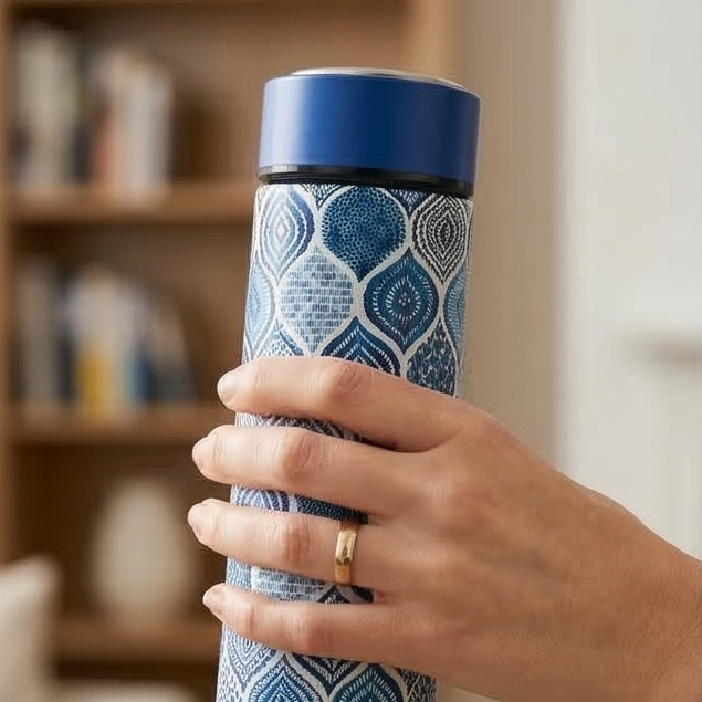 INSULATED SWEAT BOTTLE - 500 ML - PALM MANDALA
