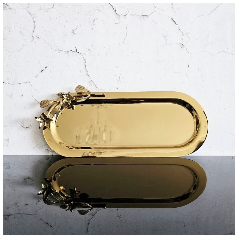 Luxe Gifting - Capsule Tray - Gold Floral