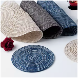 TABLEMATS/PLACEMATS - JUTE BEIGE (SET OF 4)
