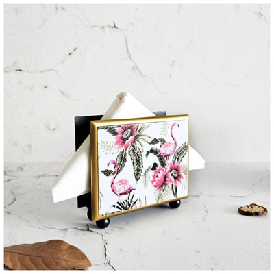 NAPKIN HOLDER - FLAMINGO