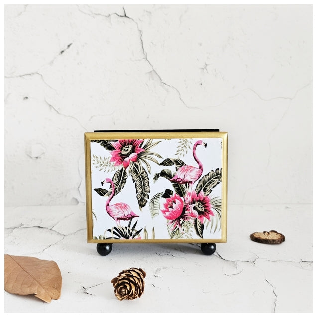 NAPKIN HOLDER - FLAMINGO