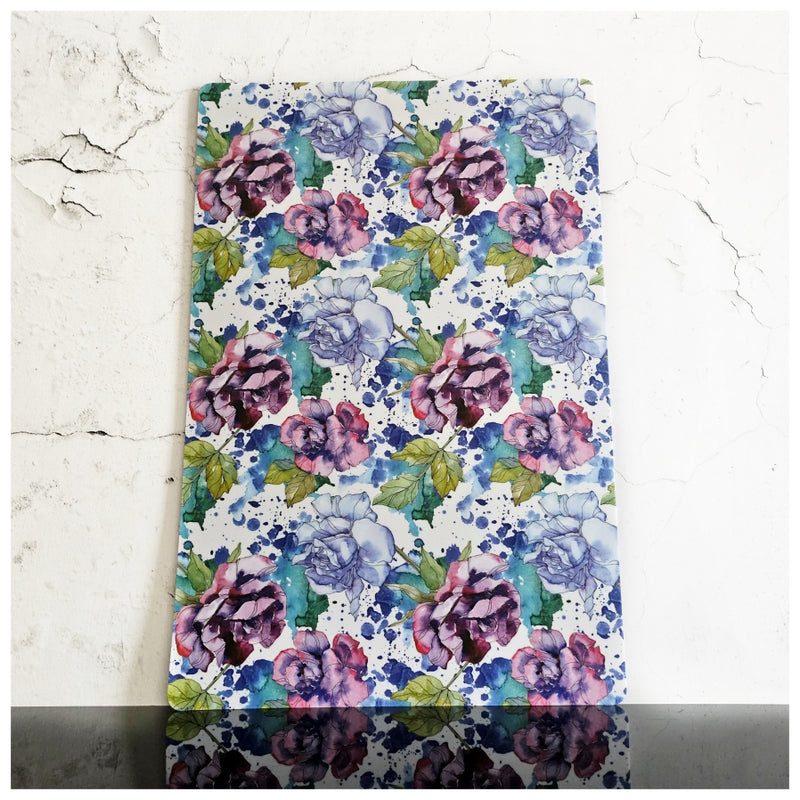 WIPE CLEAN TABLEMATS/PLACEMATS - IRIS BLOOM