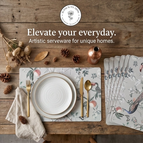 WIPE CLEAN TABLEMATS/PLACEMATS - MAYURA