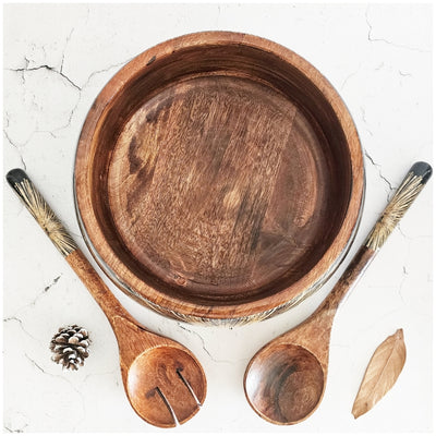 Salad Bowl - Large - Wooden Servers - Constellation