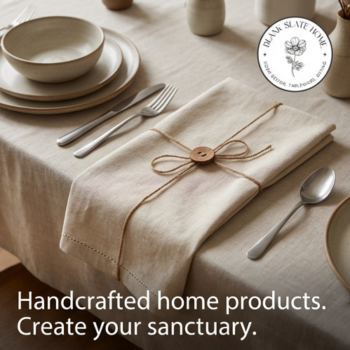 Table Cloth - Cotton - Classic Beige Solid