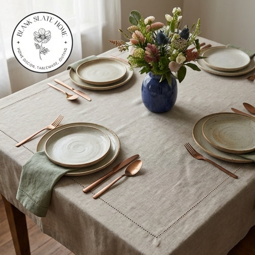 Table Cloth - Cotton - Classic Grey