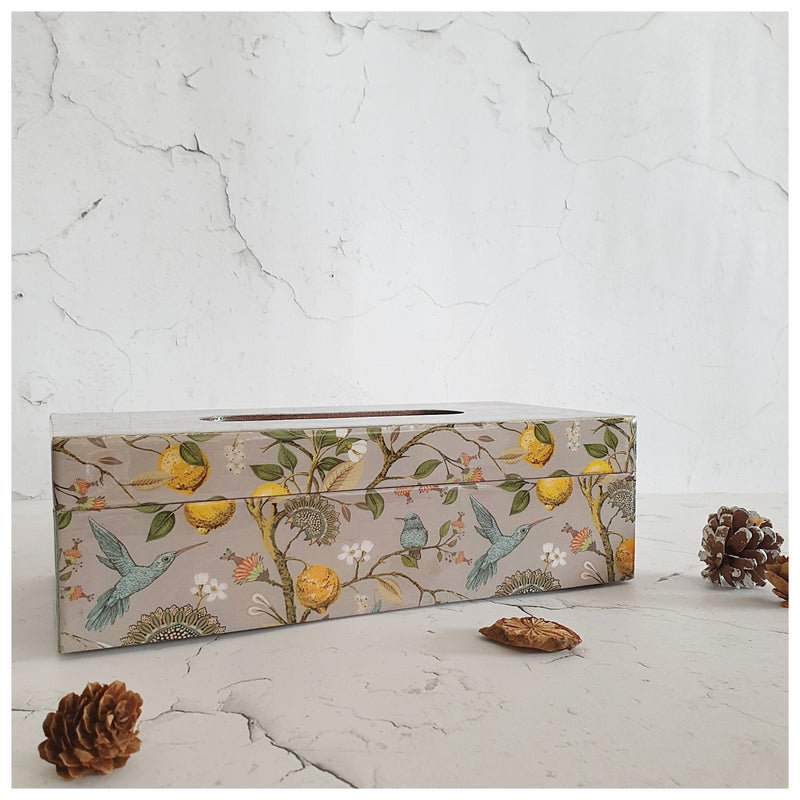Tissue Box - Humming Bird