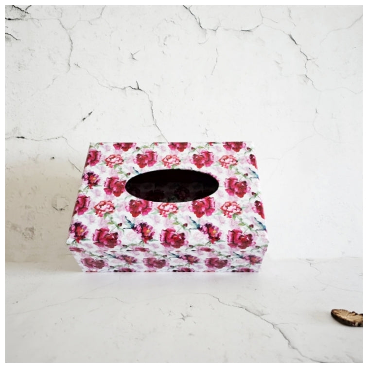 Tissue Box - Country Rose