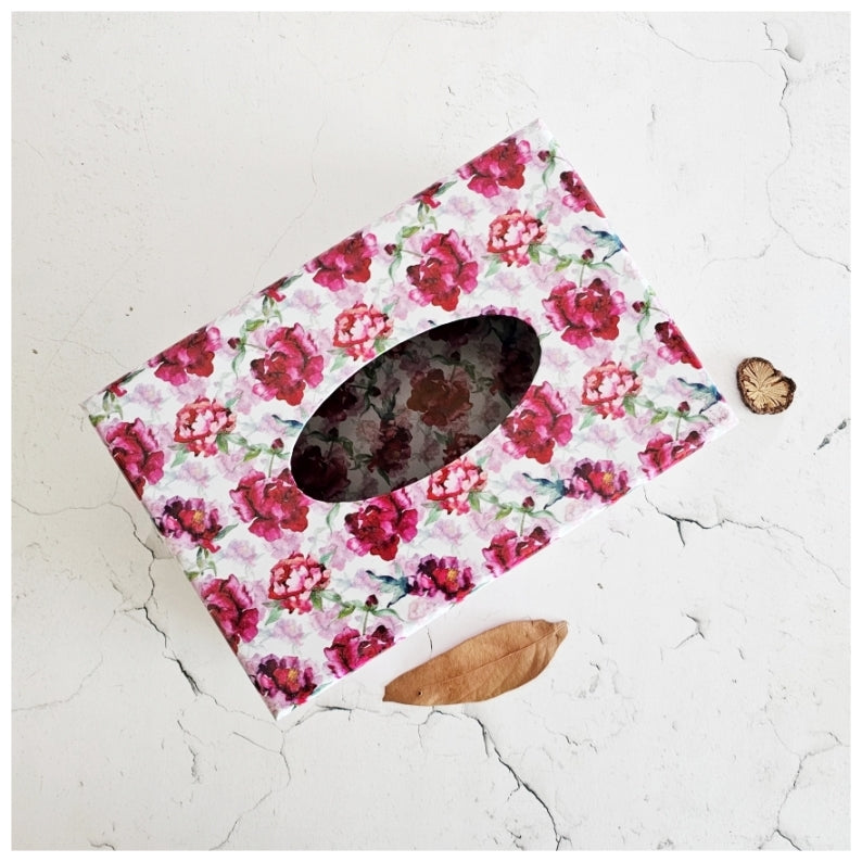 Tissue Box - Country Rose