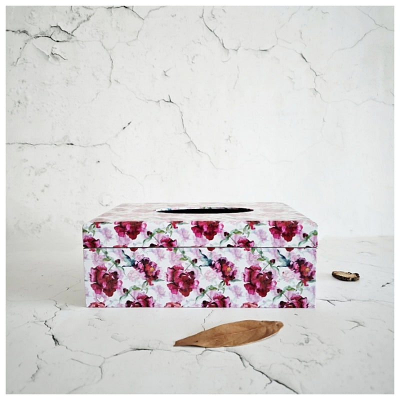 Tissue Box - Country Rose