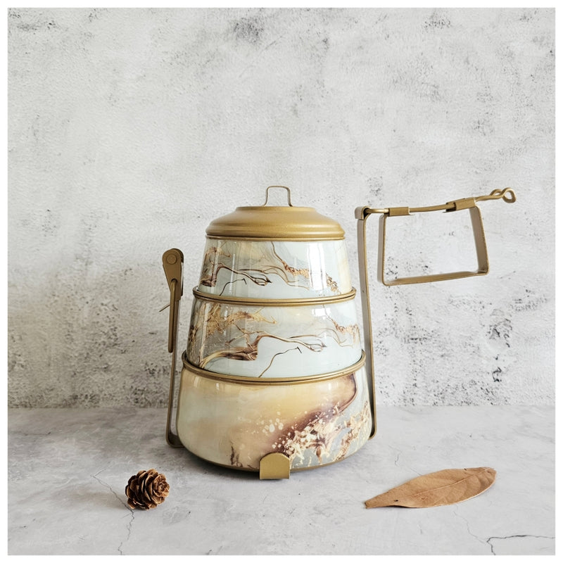 Tiffin (3 Tier) - The Wave