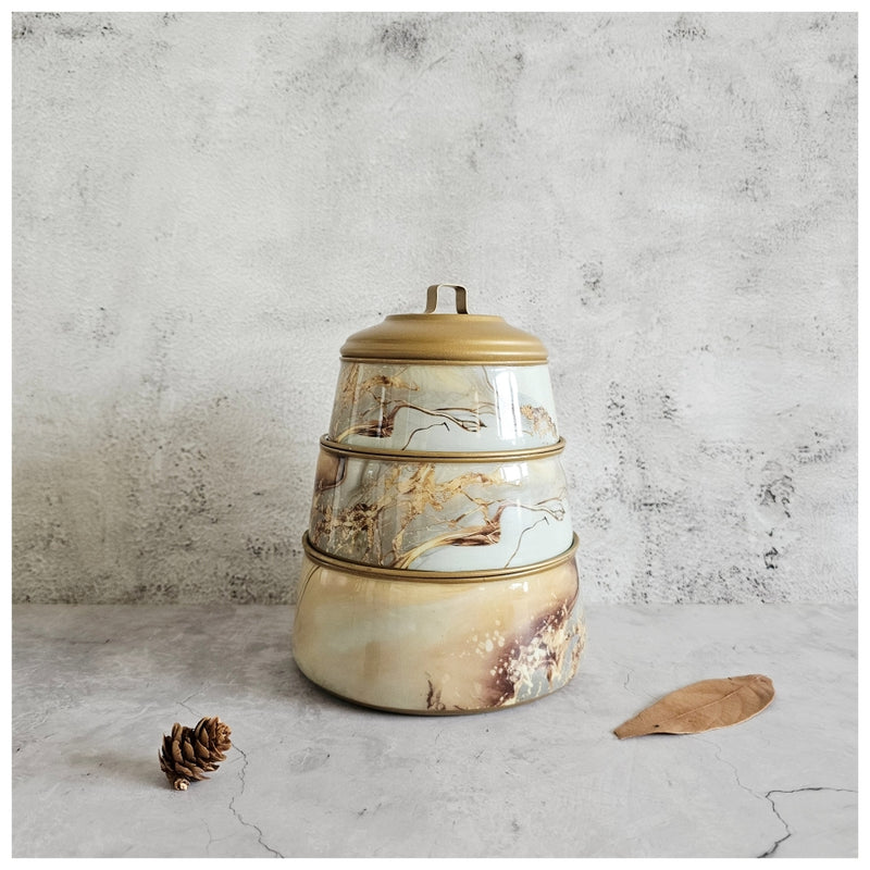 Tiffin (3 Tier) - The Wave