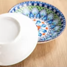 Ceramic - Dip, Soy Dish or Single Serve Dish - Set of 6 - Moroccan