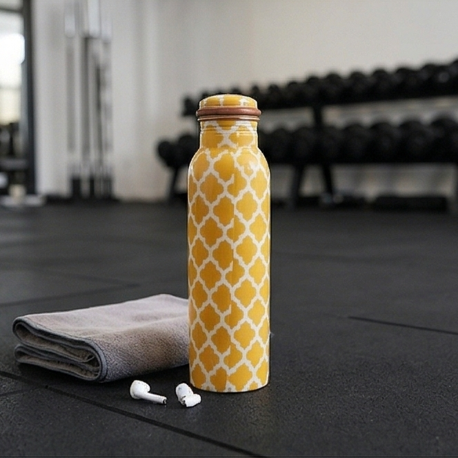 Copper Bottle 950 ml - Hello Sunshine